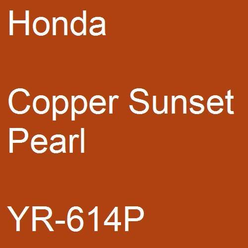 Honda, Copper Sunset Pearl, YR-614P.